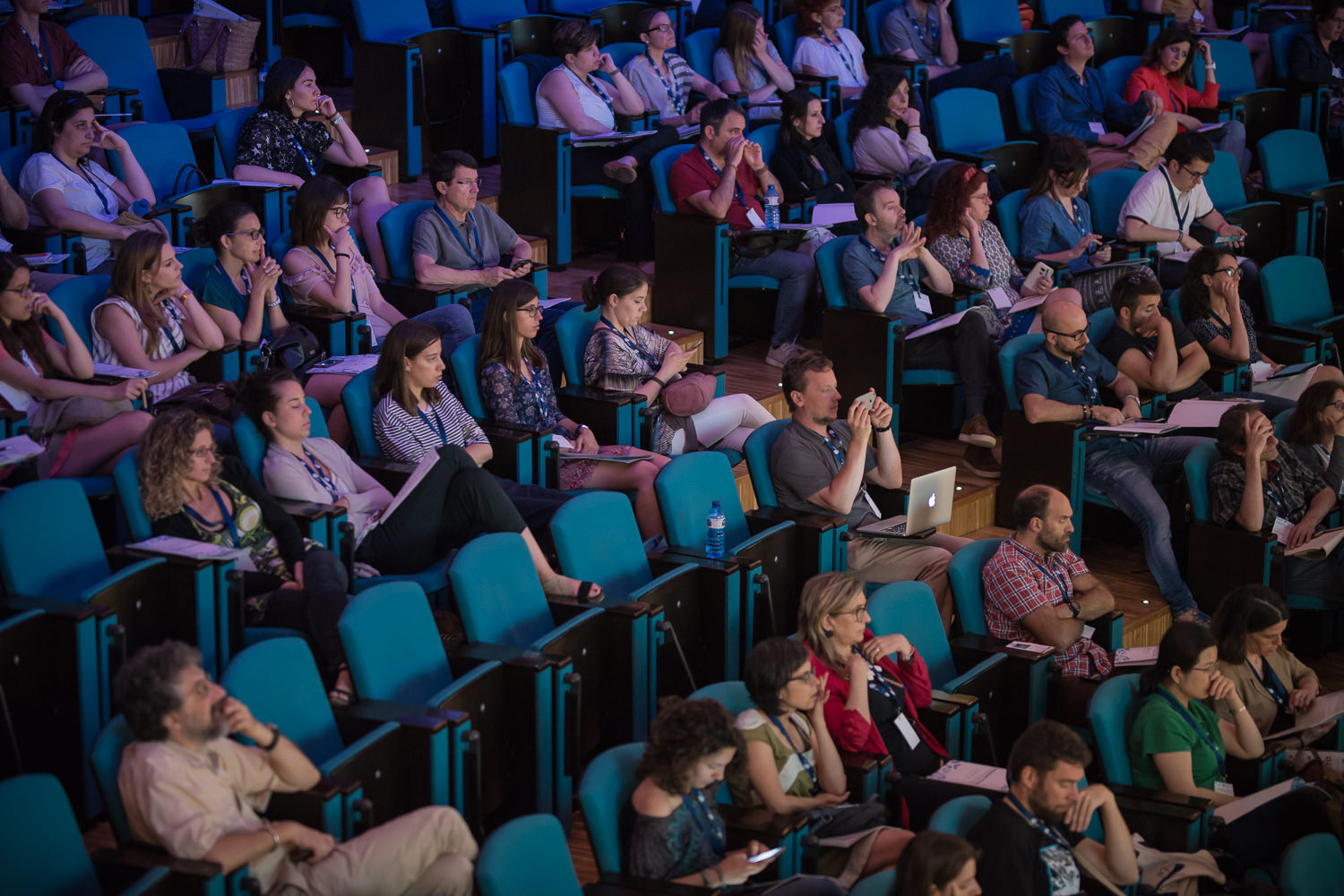 Audience at The Barcelona Debates on the Human Microbiome 2018